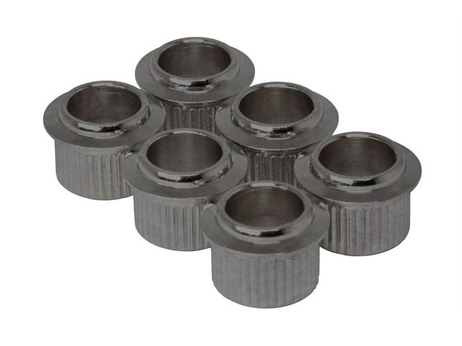 Hovedbilde Hosco Japan Push-Fit Bushings Aged Nickel (6-p)