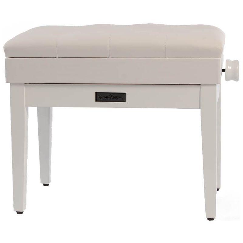 George Hennesey JBBH102-3/WH pianokrakk white