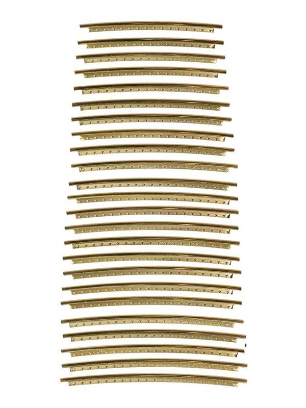 Hosco Japan HFPB-J1-P24 packaged precut phosphor bronze fretwire, jumbo, 2.90mm x 1.45mm crown size, 24 pcs