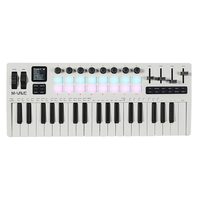 M-vave SMK-37 Pro bluetooth midi-tastatur