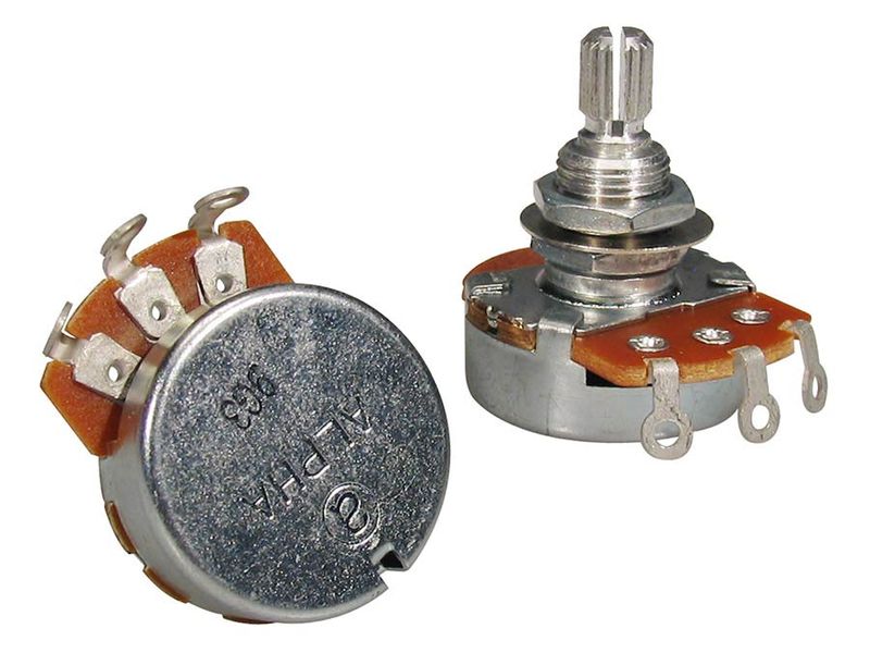 Alpha 250K Audio Potentiometer Standard