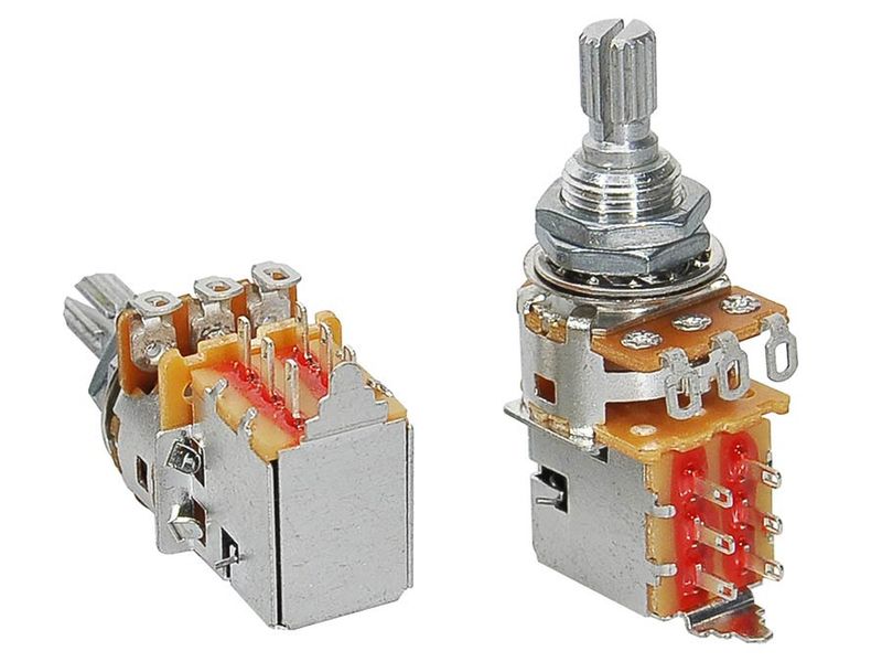 Alpha 500K Linear Potentiometer Push-Pull