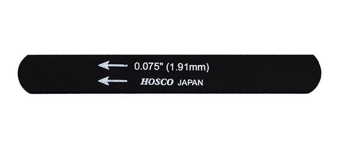 Hovedbilde Hosco Japan Black Nut File 0.075"