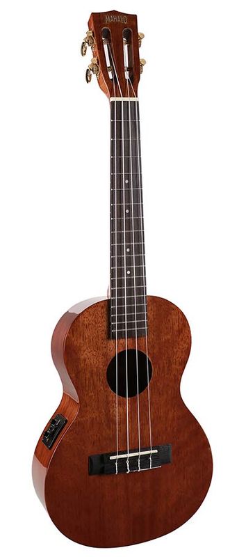 Mahalo Java Series, tenor ukulele, 1V+1T (MVT2), vintage natural, with padded bag & strap