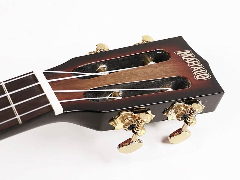 Mahalo Java Series, soprano ukulele, concert scale neck, 3 tone sunburst, with bag