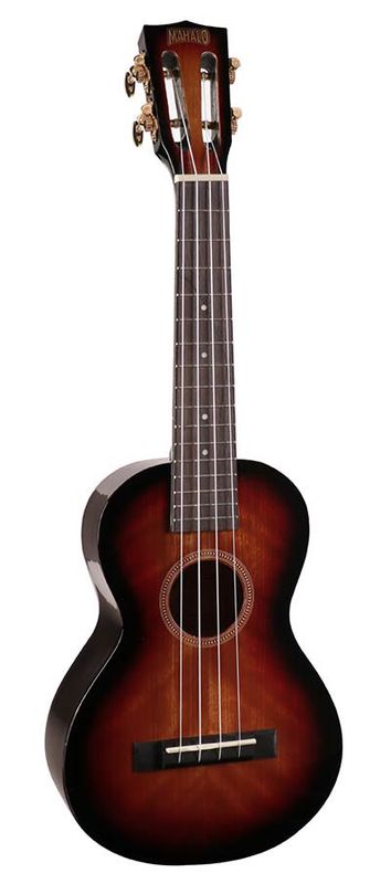 Mahalo Java Series, concert ukulele, 3 tone sunburst, with bag