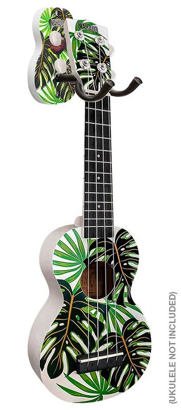 Mahalo  ukulele wall hanger MONSTERA