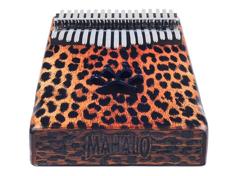 Mahalo  kalimba 17 keys CHEETAH, with tuning hammer and bag
