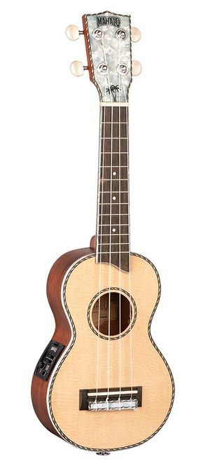 Hovedbilde Mahalo Pearl Series, solid top soprano ukulele, ...