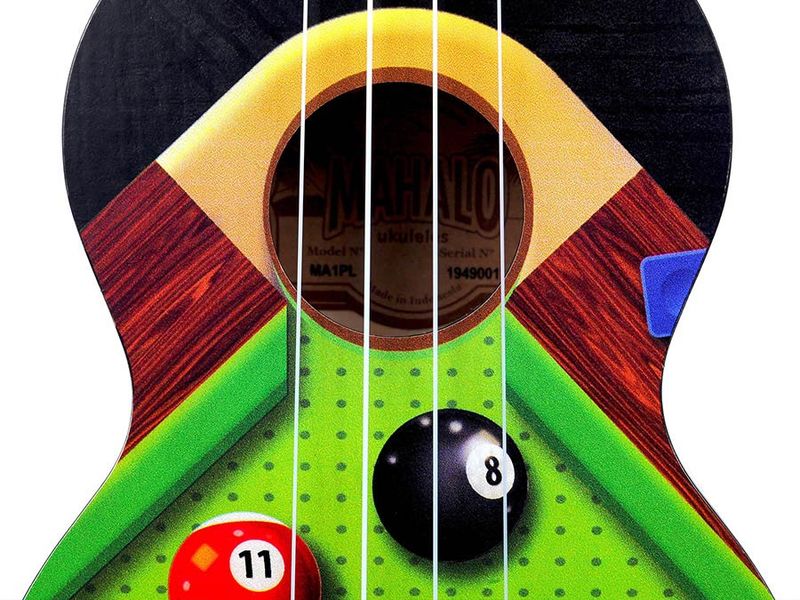 Mahalo Art Series, soprano ukulele POOL, with bag