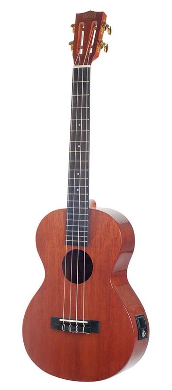Mahalo Java Series, baritone ukulele, 1V+1T (MVT2), vintage natural, with padded bag & strap