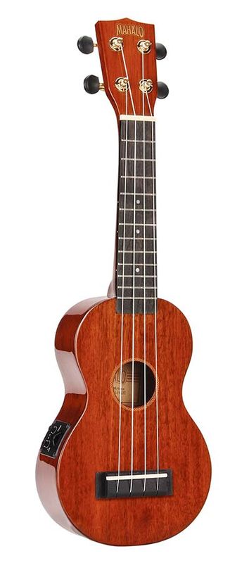 Mahalo Java Series, soprano ukulele, 1V+1T (MVT2), vintage natural, with bag