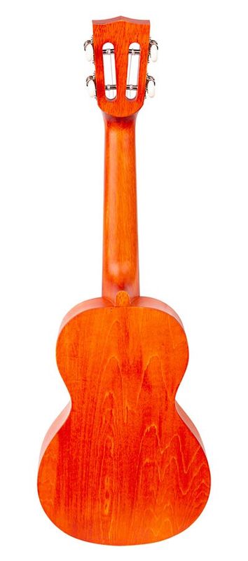Mahalo Island Series, concert ukulele, orange sunset, with bag