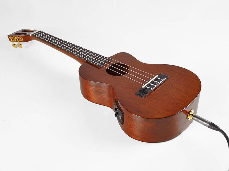 Mahalo Java Series, tenor ukulele, cutaway, 1V+1T (B-Band), vintage natural, with padded bag & strap