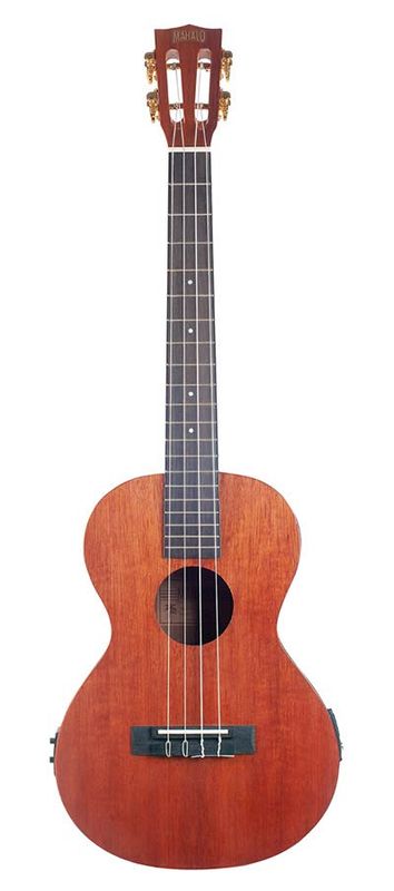 Mahalo Java Series, baritone ukulele, 1V+1T (MVT2), vintage natural, with padded bag & strap