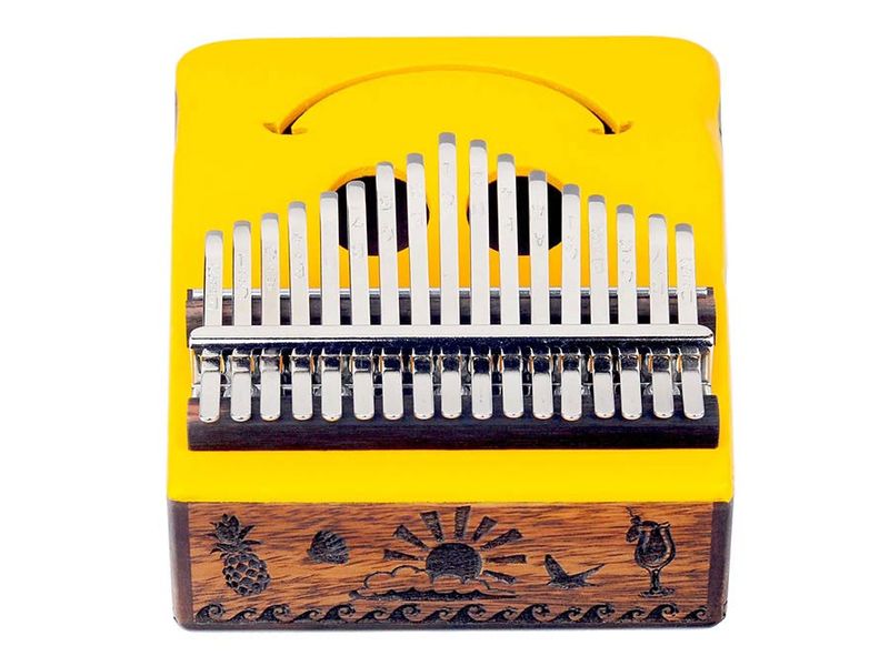 Mahalo  kalimba 17 keys SMILE, with tuning hammer and bag