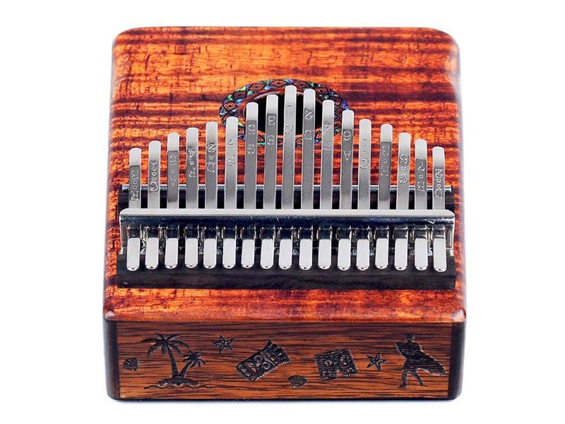 Mahalo  kalimba 17 keys KOA, with tuning hammer and bag