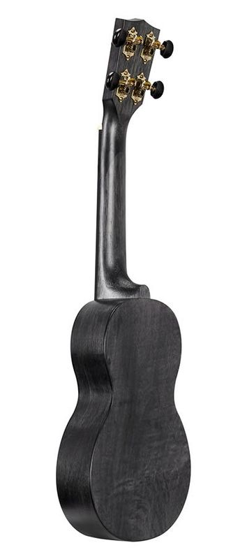 Mahalo Slimline Series, soprano ukulele, transparent black, with bag