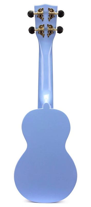 Mahalo Rainbow Series, soprano ukulele, light blue, with bag