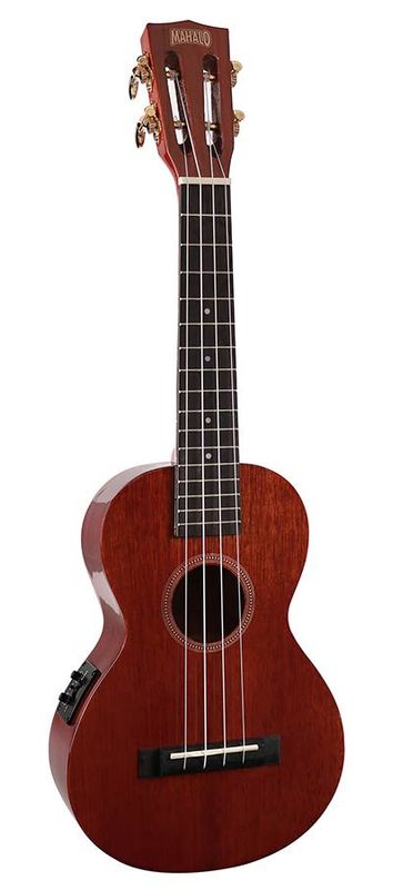 Mahalo Java Series, concert ukulele, 1V+1T (MVT2), vintage natural, with padded bag & strap