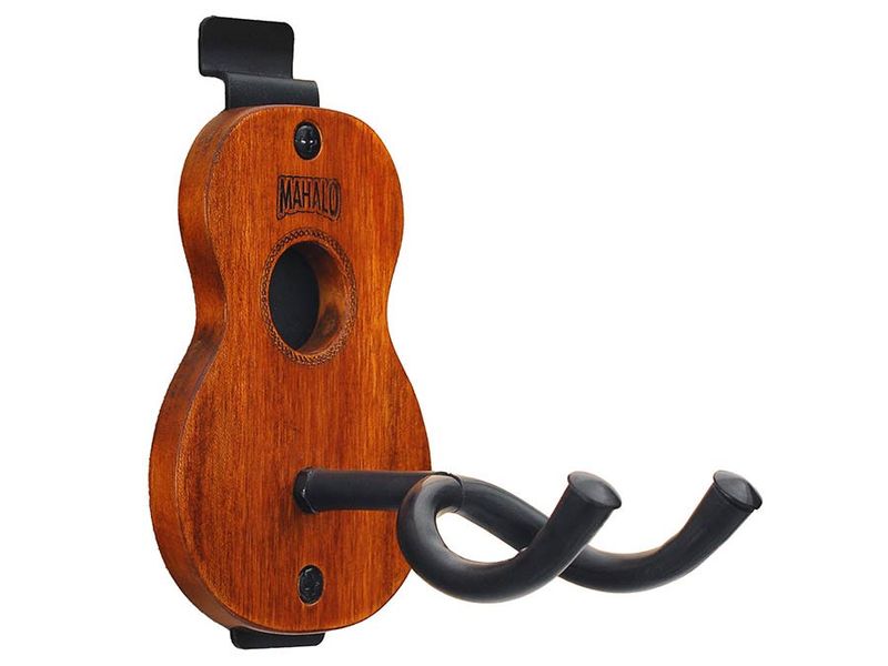 Mahalo  ukulele wall hanger TRADITIONAL, slatwall type