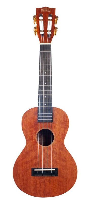 Mahalo Java Series, concert ukulele, transparent brown, with bag