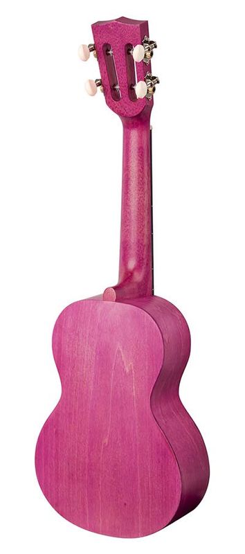 Mahalo Island Series, concert ukulele, berry crush, with bag