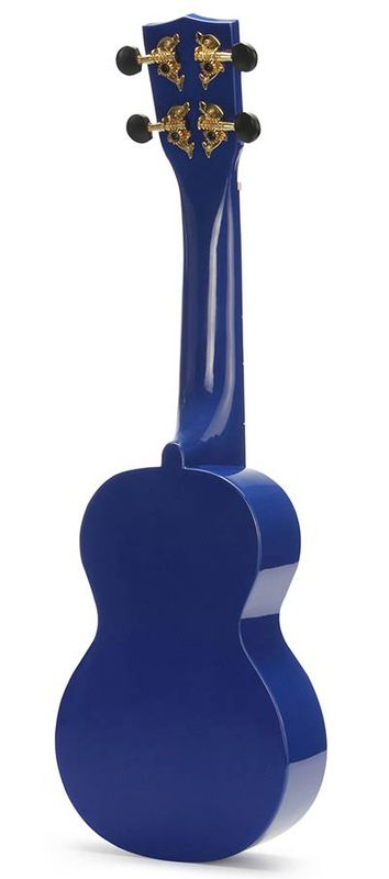 Mahalo Rainbow Series, soprano ukulele, blue, with bag