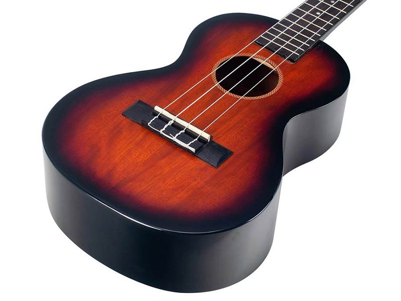 Mahalo Java Series, tenor ukulele, 3 tone sunburst, with bag