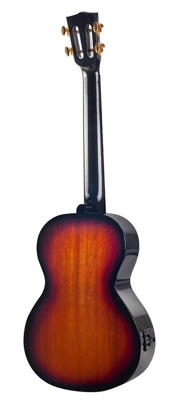 Mahalo Java Series, baritone ukulele, 1V+1T (MVT2), 3 tone sunburst, with padded bag & strap
