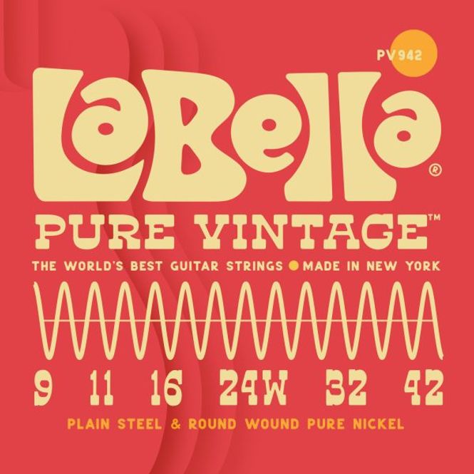 Hovedbilde La Bella PV942 Pure Vintage Electric Guitar ...