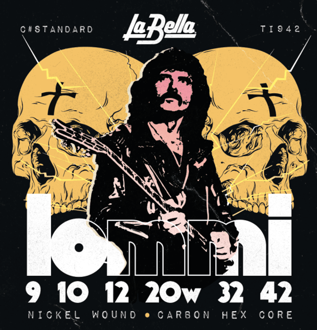 Hovedbilde La Bella TI942 Tony Iommi Signature Set 9-42 C# ...