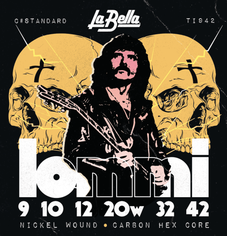La Bella TI942 Tony Iommi Signature Set 9-42 C# Tuning
