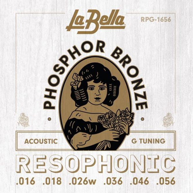 Hovedbilde La Bella RPG-1656 Acoustic Resophonic - G Tuning ...