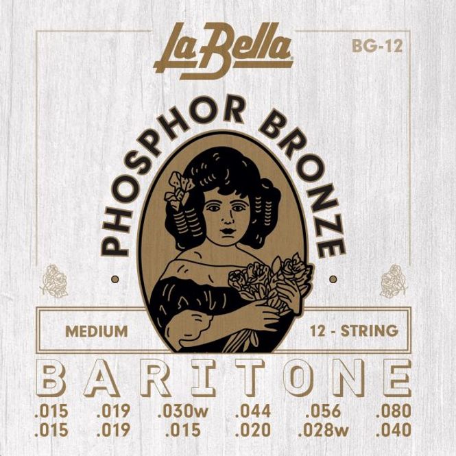 Hovedbilde La Bella BG-12 12-String Acoustic Baritone, ...