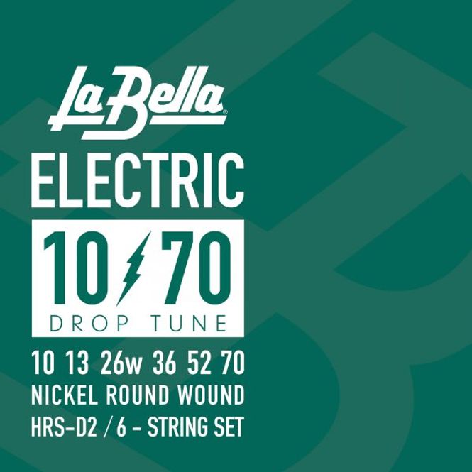Hovedbilde La Bella HRS-D2 Drop Tune Electric Guitar 10-70