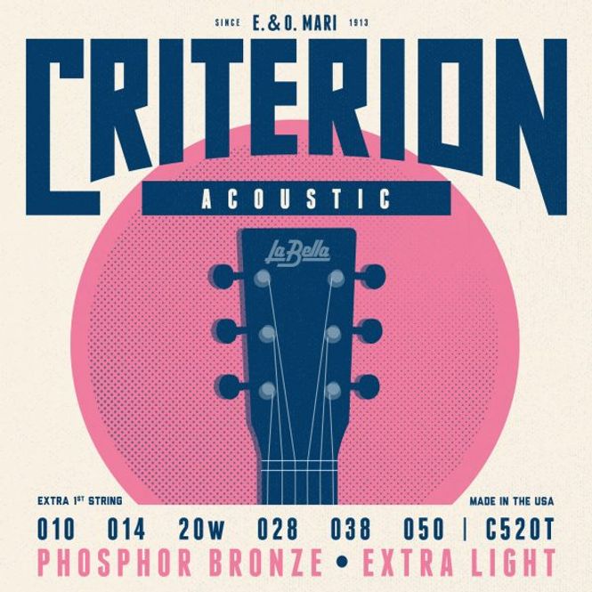 Hovedbilde La Bella C520T Criterion Acoustic, Phosphor ...