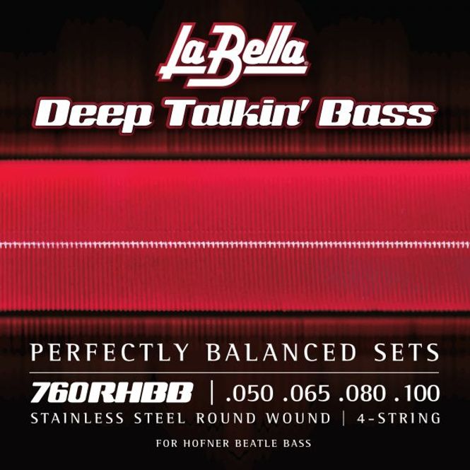 Hovedbilde La Bella 760RHBB Beatle Bass Stainless Steel ...