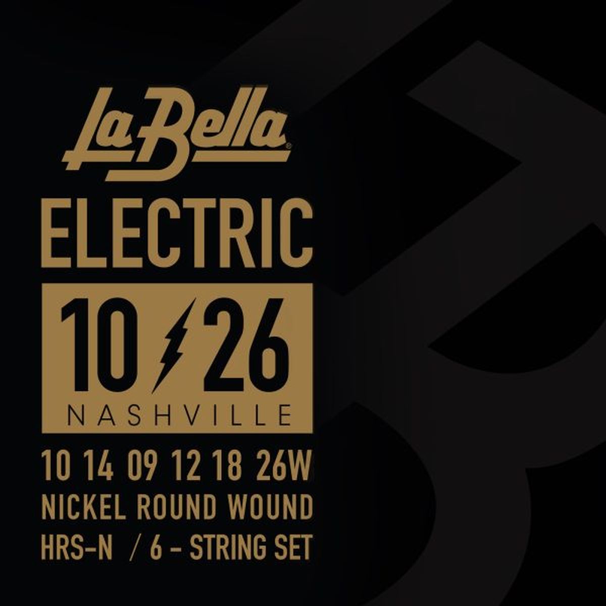 La Bella HRS-N Electric Guitar Strings - Nashville Tuning