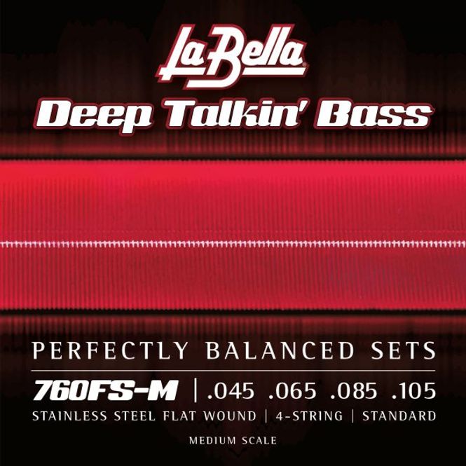 Hovedbilde La Bella 760FS-M Deep Talkin' Bass, Flats - ...