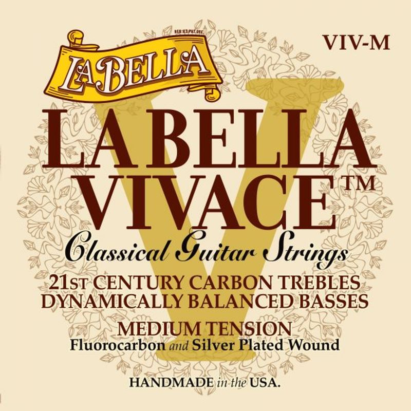 La Bella VIV-M La Bella Vivace - Medium Tension