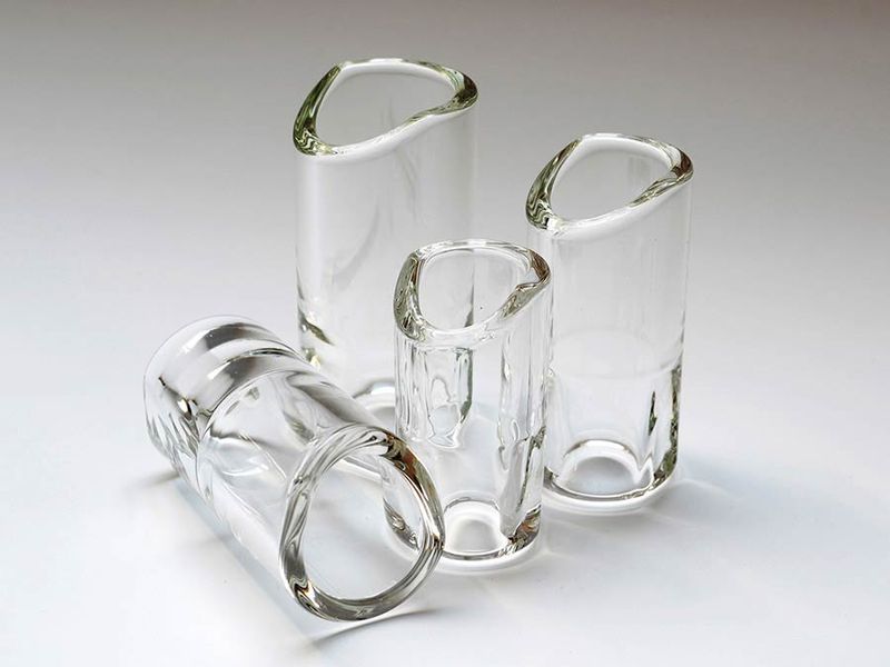 The Rock Slide Moulded Glass Slide - Small