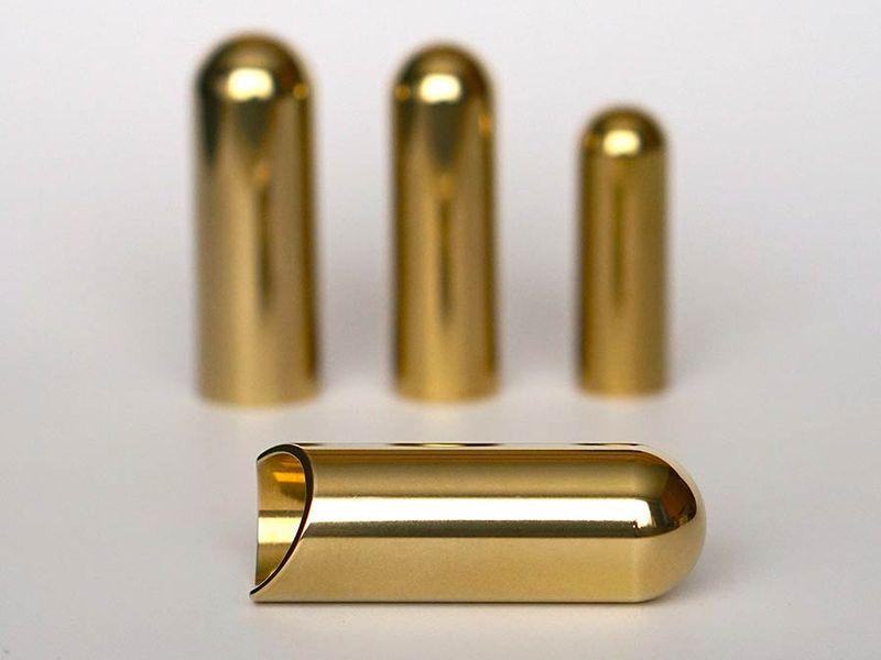 The Rock Slide Polished Brass Balltip Slide - Medium