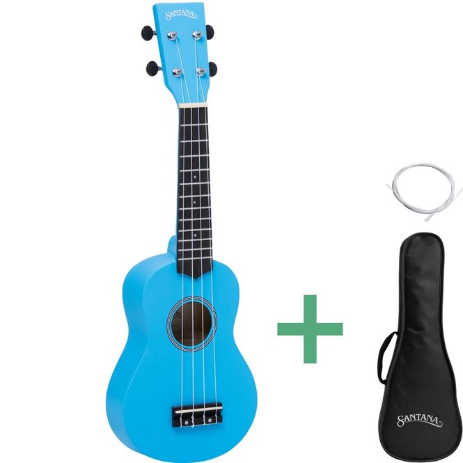Hovedbilde Santana U01 SBL ukulele blue