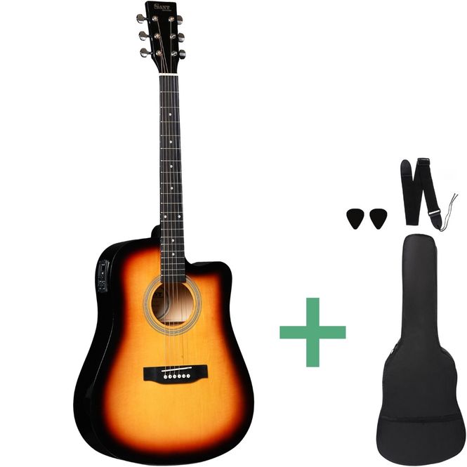 Hovedbilde Sant Guitars AC-86 EQ SB stålstrengsgitar ...