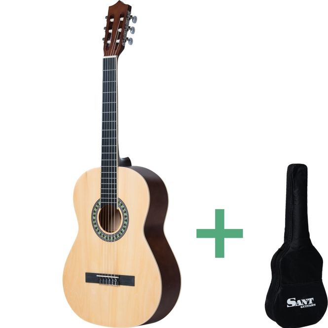 Hovedbilde Sant Guitars CL-50L SNA spansk gitar, ...