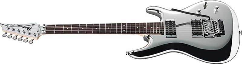 Ibanez JS3CR Elgitar med hardcase, Joe Satriani Chrome Boy 22F.