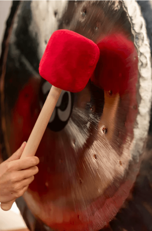 Meinl MGM-L-R Gong Mallet, Large, Rose