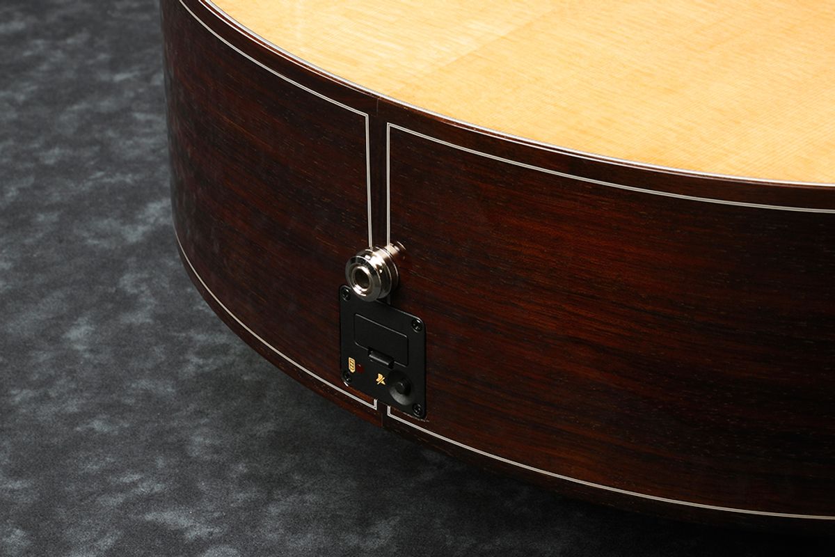 Ibanez AE900-NT Western gitar m/mik, Prestige med case