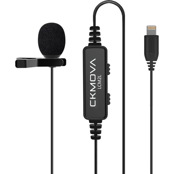 Hovedbilde Ckmova LCM2L mikrofon til iPhone/iPad